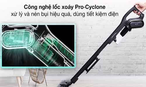 công nghệ hút xoáy lốc deerma